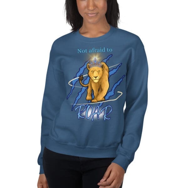 Not Afraid to Roar – Survivor Strength Sweatshirt - Image 7