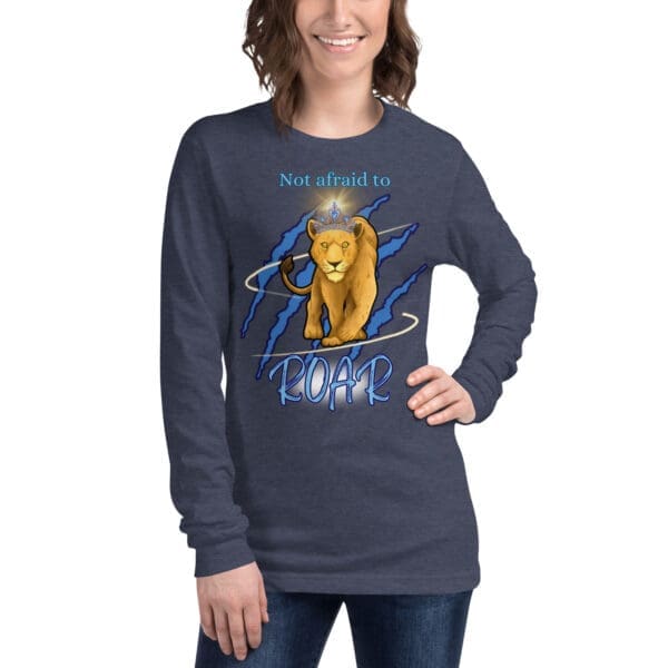 Not Afraid to Roar – Survivor Strength Long Sleeve Tee - Image 7