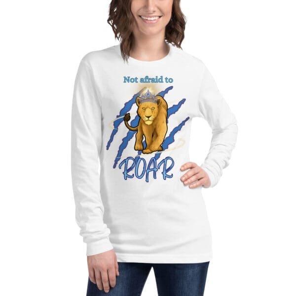 Not Afraid to Roar – Survivor Strength Long Sleeve Tee - Image 9