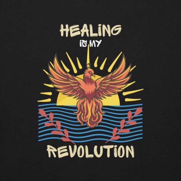 Healing Is My Revolution – Phoenix Survivor Sweatshirt - Image 3