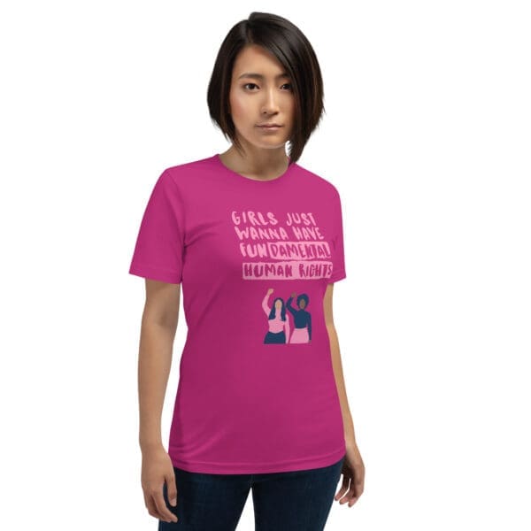 Girls Just Wanna Have Fun-damental Human Rights T-Shirt - Image 6