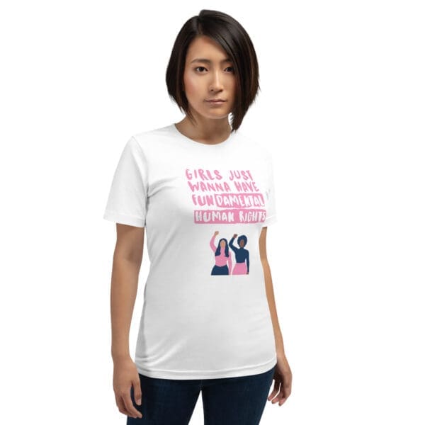 Girls Just Wanna Have Fun-damental Human Rights T-Shirt - Image 10